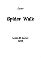 Spider Walk Concert Band sheet music cover
